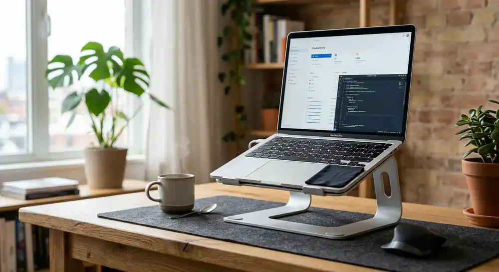 Ergonomikus laptop állvány